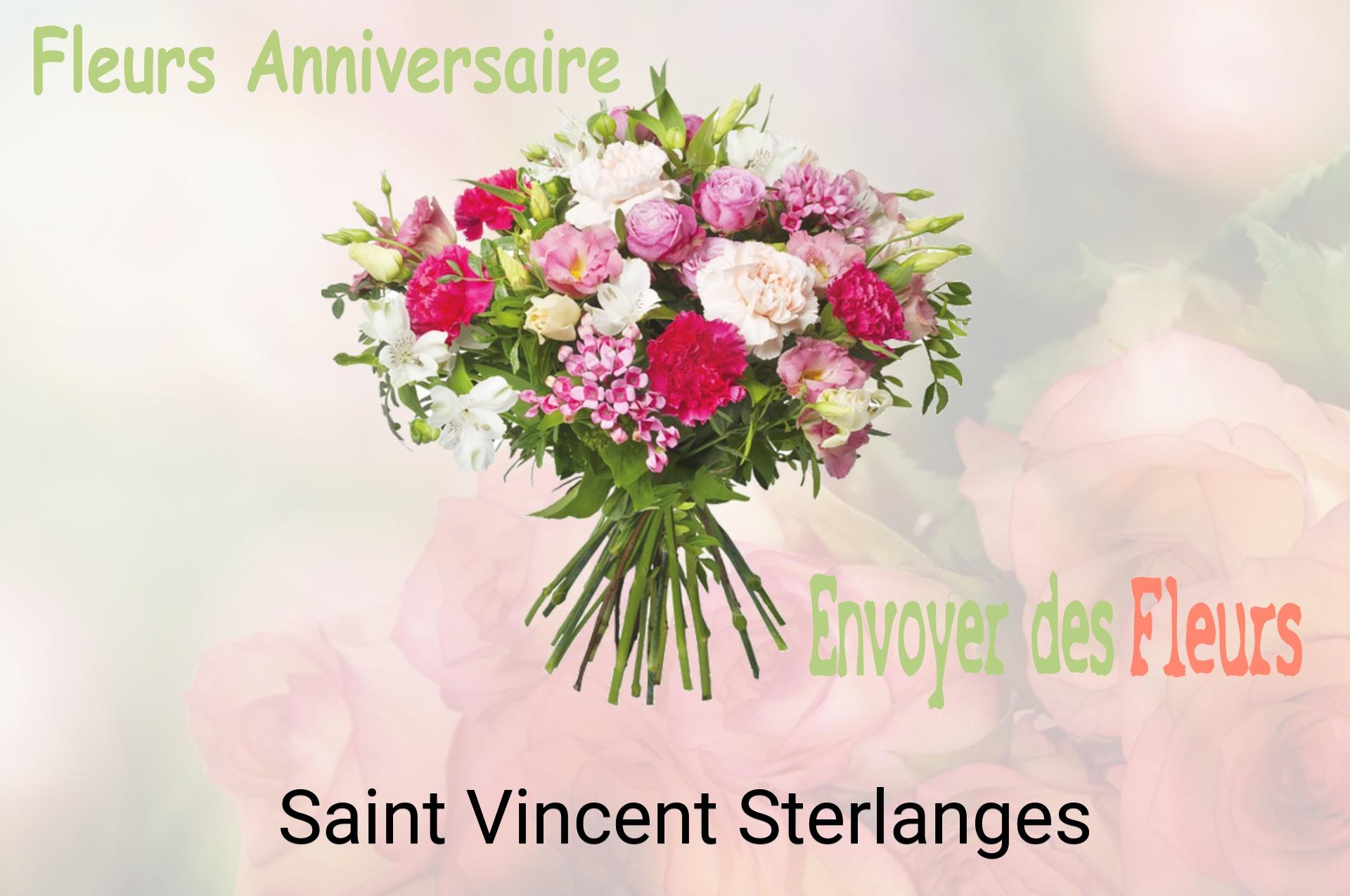 Bouquet de fleurs d’anniversaire livré à Saint-Vincent-Sterlanges